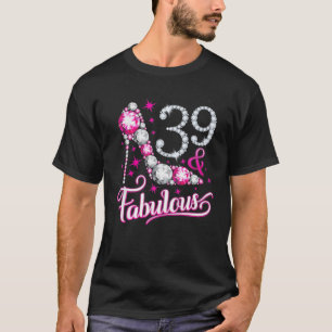 T-shirt Trente-Neuf Et Fabuleux 39E Anniversaire Conceptio