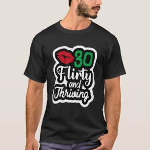 T-shirt Trente Sois Flirté & Économie Trente-trentième ann
