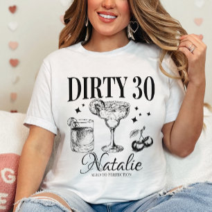 T-shirt Trente-trente 30e anniversaire fête Correspondance