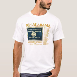 T-shirt trente-troisième Infanterie de l'Alabama (BA2)