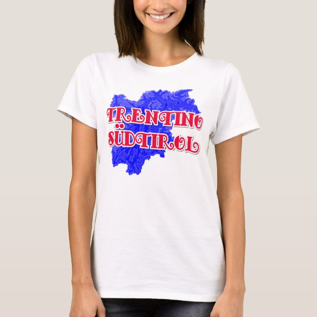 T-shirt Trentin - Haut-Adige (Devant)
