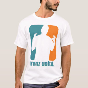 T-shirt Trenz Unltd. Turquoise et orange (dauphins)
