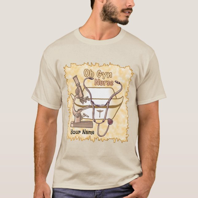 T-shirt Très cool ObGyn Nurse (Devant)