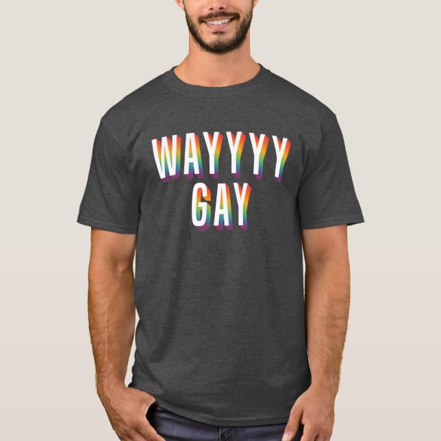 T-SHIRT TRÈS GAI (Devant)