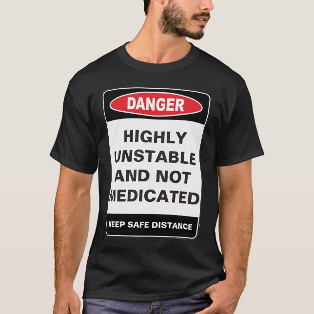 T-shirt très instable (Devant)