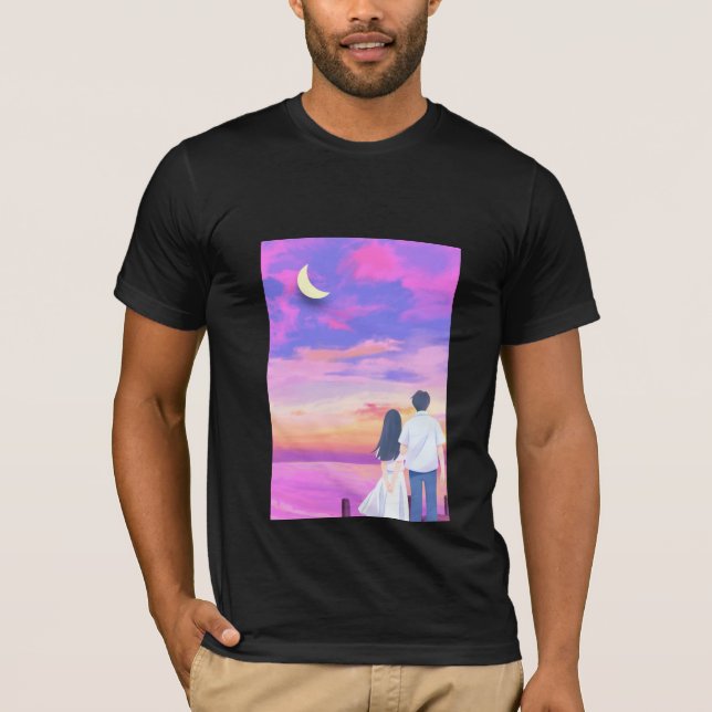 T-shirt Très joli endroit  (Devant)
