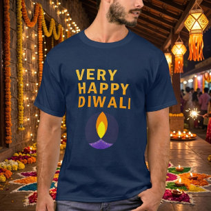 T-shirt Très joyeux Diwali