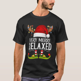 T-shirt Très Joyeux X-Mas Relaxés