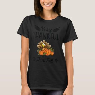T-shirt Très Merci cet automne Costume essentiel