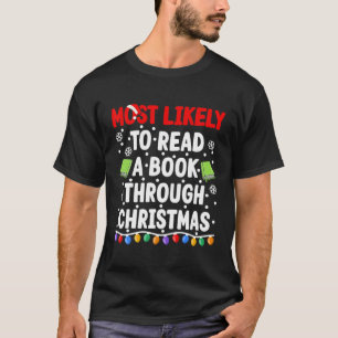 T-shirt Très Probable De Lire Un Livre Je Correspondais No