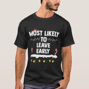 T-shirt Très Probable De Quitter La Chrétienté Familiale Q