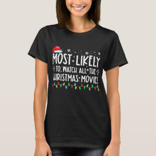T-shirt Très Probable De Voir Tous Les Noël