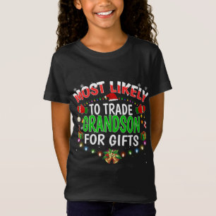 T-Shirt Très Probable D'Échanger Le Petit-Fils De Père Noë