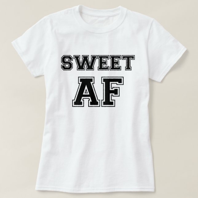 T-SHIRT TRÈS SUCRÉ (Design devant)