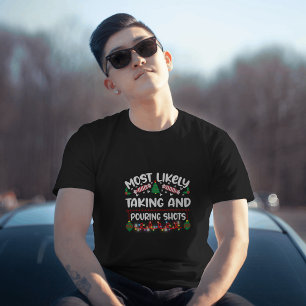 T-shirt Très Susceptible de Prendre et de Verser des Shots