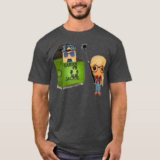 T-shirt trésor Hustlers Dumpster Diving Funny Fan