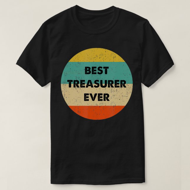 T-shirt    TrésorierMeilleur trésorier jamais  (Design devant)