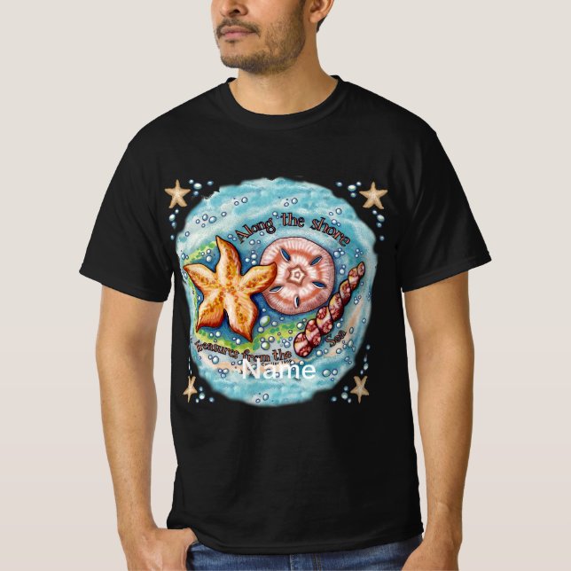 T-shirt Trésors de coquillages  (Devant)