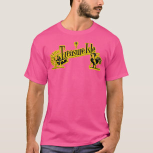 T-SHIRT TRÉSURE ISLE VINTAGE DEFUNCT RECORD ÉTIQUETTE MUSI