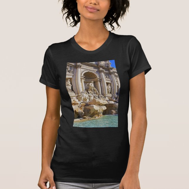 T-shirt Trevi fountain (Devant)