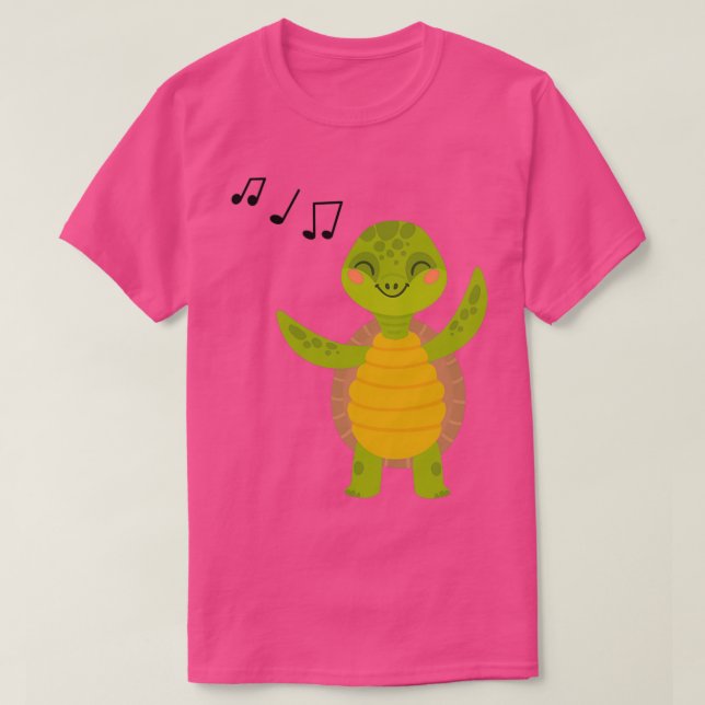 T-shirt Trevor Turtle Dancing (Design devant)