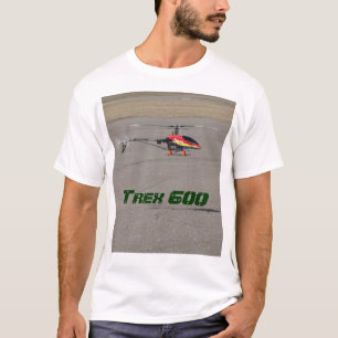 T-shirt Trex 600 RC Hélicoptère Hélicoptère