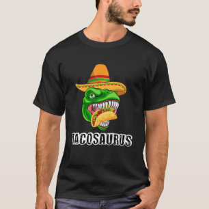 T-shirt Trex Cinco De Mayo Tyrannosaurus Dinosaur Fie