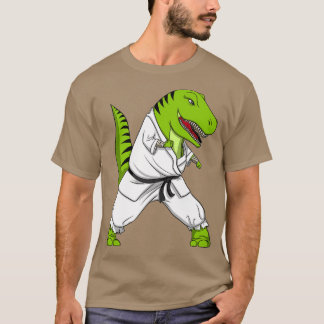 T-shirt TRex Dinosaur Karate
