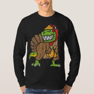 T-shirt Trex Dinosaur Turquie Drôle Toddler Enfants Thanks