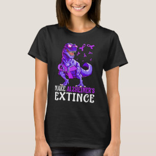 T-shirt Trex Dinosaure Faire Disparaître la Sensibilisatio