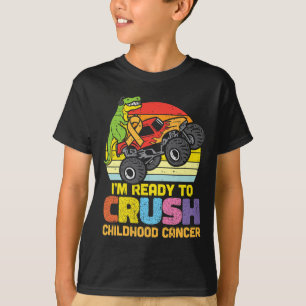 T-shirt Trex Monster Truck Crush Children Cancer Awards
