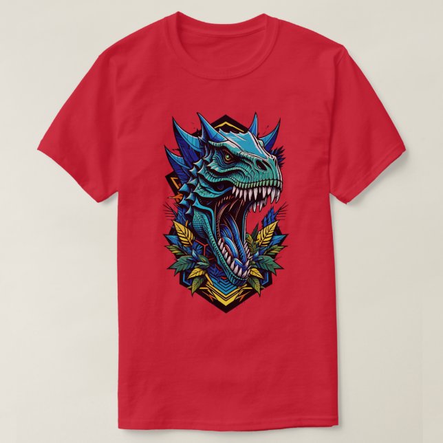 T-shirt Trex mutant (Design devant)