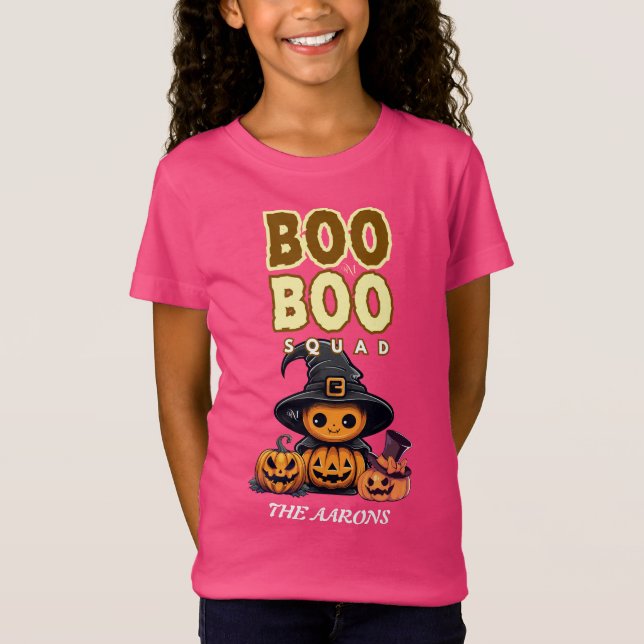 T-Shirt Tri-Blend Shirt :  HALLOWEEN Boo-Treat #2 (Devant)