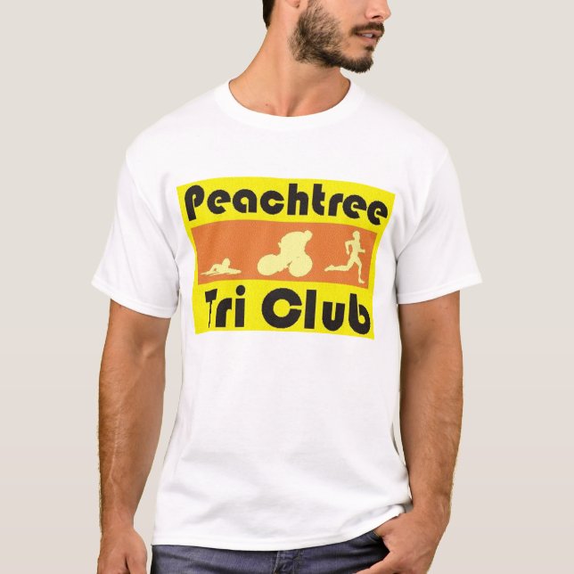 T-shirt Tri club de Peachtree (Devant)
