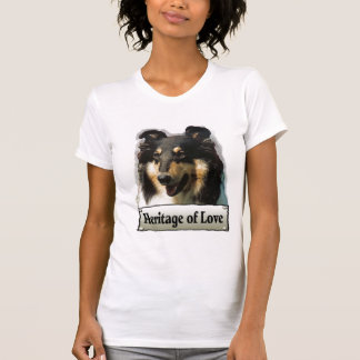 T-shirt Tri Color Rough Collie Toxits