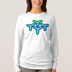 T-shirt Tri-lame gothique