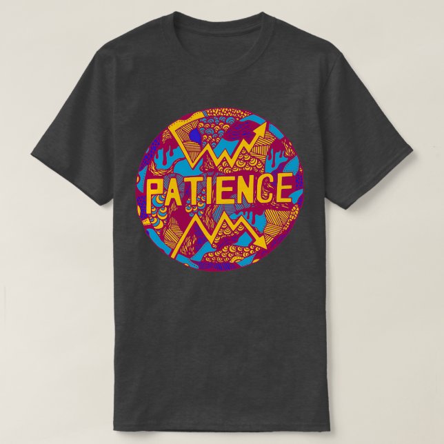 T-shirt Triad Circle of Patience (Design devant)