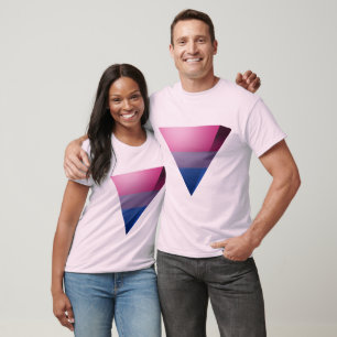 T-SHIRT TRIANGLE 3D BISEXUAL FIDE