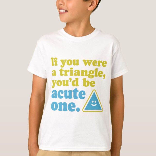 T-shirt Triangle aiguë (Devant)