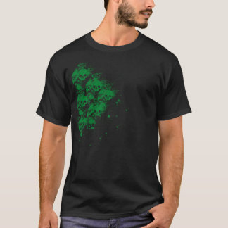 T-shirt Triangle d'aile de crâne