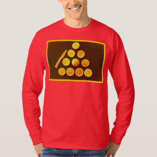 T-shirt "Triangle de demi-oranges" jolie photo. Commandez