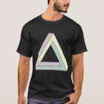 T-shirt Triangle de Penrose Impossible<br><div class="desc">Le triangle Penrose.</div>