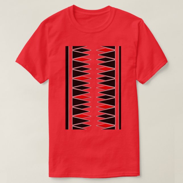 T-shirt Triangle géométrique minimaliste (Design devant)