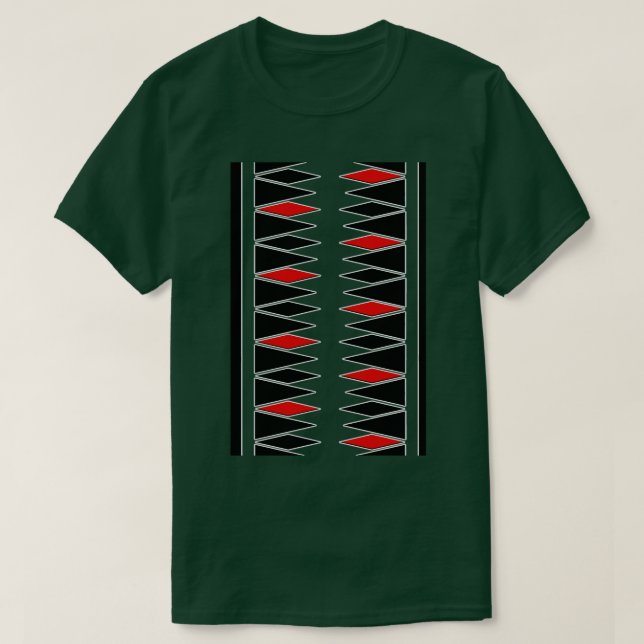 T-shirt Triangle géométrique minimaliste (Design devant)