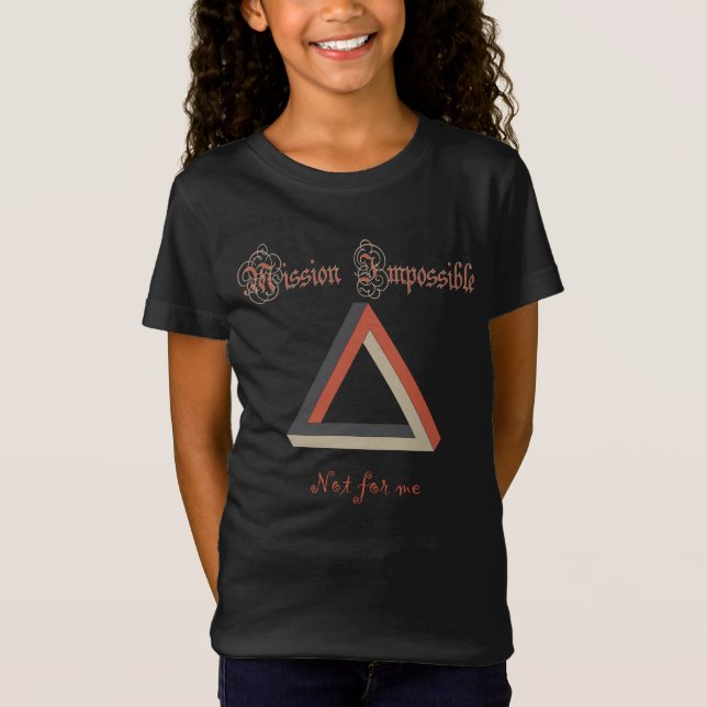 T-Shirt Triangle impossible (Devant)