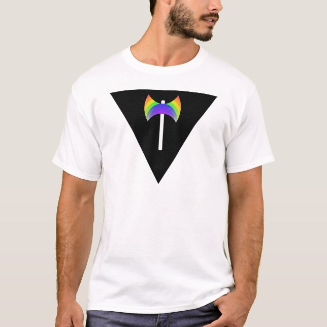 T-shirt Triangle Labrys (Devant)