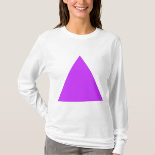 T-shirt Triangle - Neon Purple
