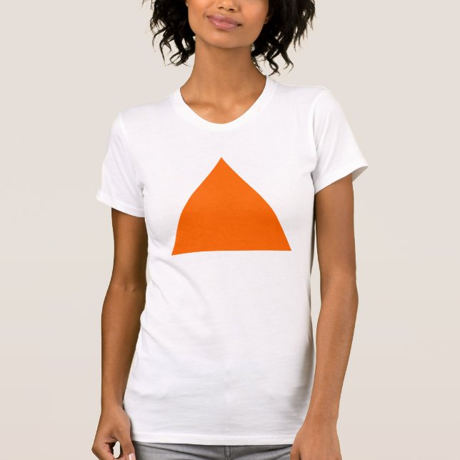 T-shirt Triangle - Orange (Devant)