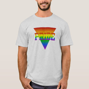 T-shirt Triangle Pride chemise - choisir style et couleur