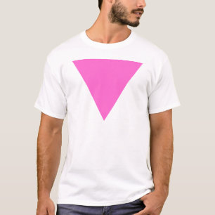 T-shirt Triangle rose